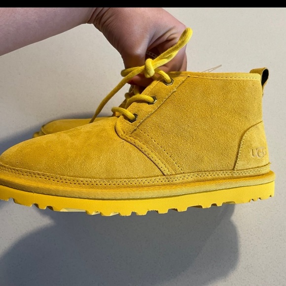 Ugg Neumel Yellow Boots Size 6 - Picture 3 of 5